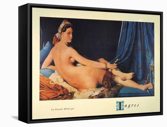 La Grande Odalisque-Unknown Ingres-Framed Stretched Canvas