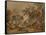 'La Grande Pastorale, No. 602', (Pastoral Scene), c1740-1770, (1913)-Gilles Demarteau-Framed Stretched Canvas