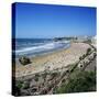 La Grande Plage, Biarritz, Aquitaine, France, Europe-Stuart Black-Stretched Canvas