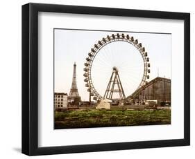 La Grande Roue, Paris-null-Framed Premium Giclee Print