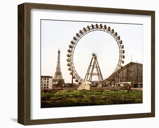 La Grande Roue, Paris-null-Framed Giclee Print