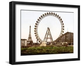 La Grande Roue, Paris-null-Framed Giclee Print