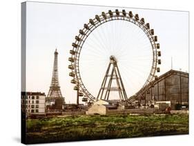 La Grande Roue, Paris-null-Stretched Canvas
