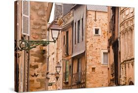 La Grande Rue in the Old City of Le Mans, Sarthe, Pays De La Loire, France, Europe-Julian Elliott-Stretched Canvas