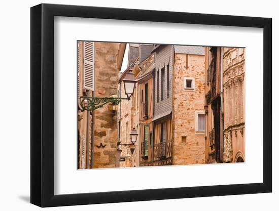 La Grande Rue in the Old City of Le Mans, Sarthe, Pays De La Loire, France, Europe-Julian Elliott-Framed Photographic Print