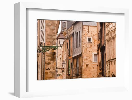 La Grande Rue in the Old City of Le Mans, Sarthe, Pays De La Loire, France, Europe-Julian Elliott-Framed Photographic Print