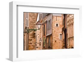 La Grande Rue in the Old City of Le Mans, Sarthe, Pays De La Loire, France, Europe-Julian Elliott-Framed Photographic Print