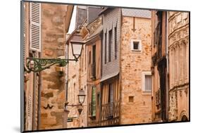 La Grande Rue in the Old City of Le Mans, Sarthe, Pays De La Loire, France, Europe-Julian Elliott-Mounted Photographic Print