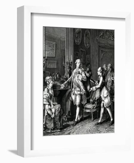 La Grande Toilette, C.1780-Jean Michel the Younger Moreau-Framed Giclee Print