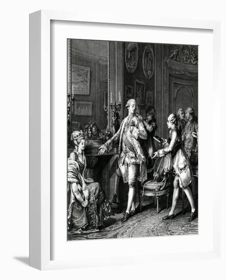 La Grande Toilette, C.1780-Jean Michel the Younger Moreau-Framed Giclee Print