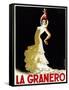 La Granero Theater-Lantern Press-Framed Stretched Canvas