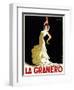 La Granero Theater-Lantern Press-Framed Art Print