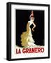 La Granero Theater-Lantern Press-Framed Art Print