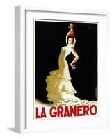 La Granero Theater-Lantern Press-Framed Art Print