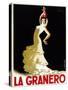 La Granero Theater-Lantern Press-Stretched Canvas