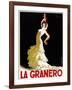 La Granero Theater-Lantern Press-Framed Art Print
