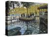 La Grenouillere, 1869-Claude Monet-Stretched Canvas