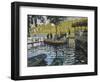 La Grenouillere, 1869-Claude Monet-Framed Art Print