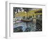 La Grenouillere, 1869-Claude Monet-Framed Art Print