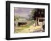 La Grenouillere, 1871/72-Pierre-Auguste Renoir-Framed Giclee Print