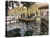 La Grenouillere-Claude Monet-Stretched Canvas