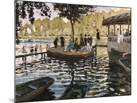 La Grenouillere-Claude Monet-Mounted Giclee Print