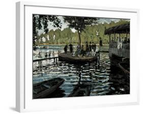 La Grenouillère-Claude Monet-Framed Art Print