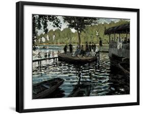 La Grenouillère-Claude Monet-Framed Art Print