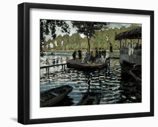 La Grenouillère-Claude Monet-Framed Art Print
