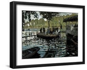 La Grenouillère-Claude Monet-Framed Art Print