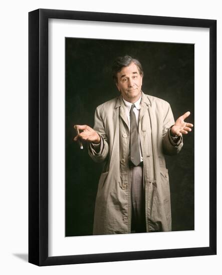 La griffe du crime by Vincent McEveety with Peter Falk, 1997 (inspecteur Columbo) (photo)-null-Framed Photo