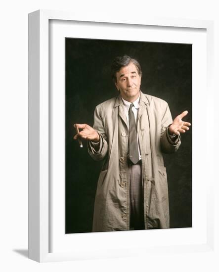 La griffe du crime by Vincent McEveety with Peter Falk, 1997 (inspecteur Columbo) (photo)-null-Framed Photo