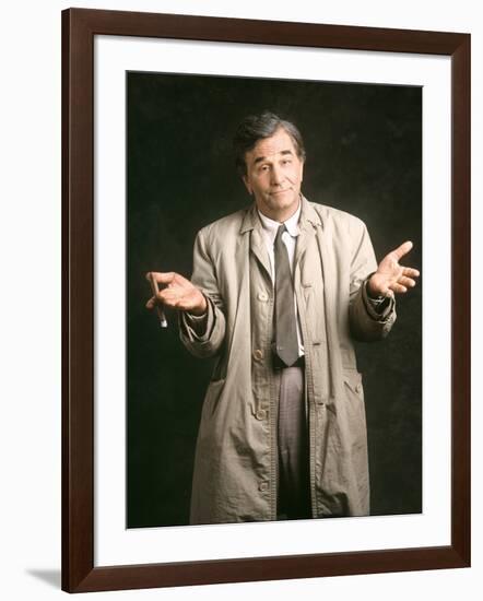 La griffe du crime by Vincent McEveety with Peter Falk, 1997 (inspecteur Columbo) (photo)-null-Framed Photo