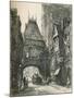 La Grosse Horloge, Rouen, C19th Century. (1925)-William Renison-Mounted Premium Giclee Print