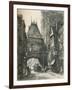 La Grosse Horloge, Rouen, C19th Century. (1925)-William Renison-Framed Giclee Print