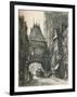 La Grosse Horloge, Rouen, C19th Century. (1925)-William Renison-Framed Giclee Print