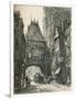 La Grosse Horloge, Rouen, C19th Century. (1925)-William Renison-Framed Giclee Print