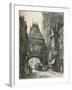 La Grosse Horloge, Rouen, C19th Century. (1925)-William Renison-Framed Giclee Print