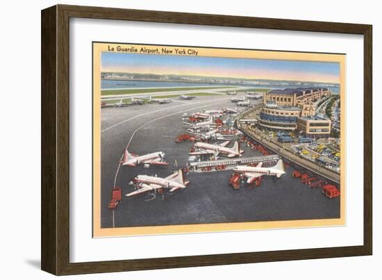 La Guardia Airport, New York-null-Framed Art Print