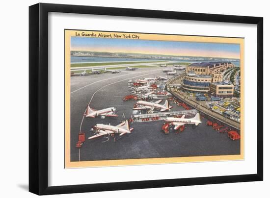 La Guardia Airport, New York-null-Framed Art Print