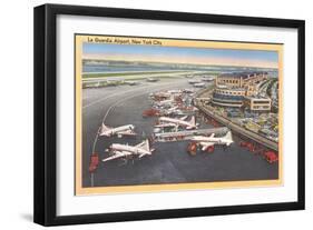 La Guardia Airport, New York-null-Framed Art Print