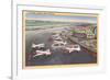 La Guardia Airport, New York-null-Framed Premium Giclee Print