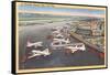 La Guardia Airport, New York-null-Framed Stretched Canvas