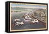 La Guardia Airport, New York-null-Framed Stretched Canvas