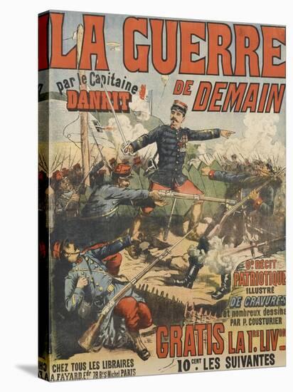 La guerre de demain par le capitaine Danrit-null-Stretched Canvas