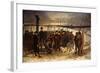 La Guerre Des Paysans (Le Rassemblement), C.1875-Constantin Emile Meunier-Framed Giclee Print