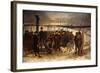 La Guerre Des Paysans (Le Rassemblement), C.1875-Constantin Emile Meunier-Framed Giclee Print