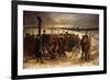 La Guerre Des Paysans (Le Rassemblement), C.1875-Constantin Emile Meunier-Framed Giclee Print