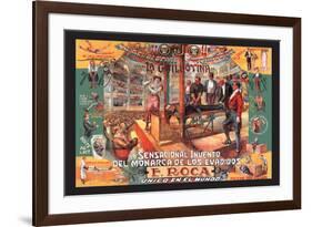 La Guillotina: F. Roca-null-Framed Premium Giclee Print