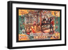 La Guillotina: F. Roca-null-Framed Art Print